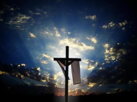 Jesus and the Cross on Calvary