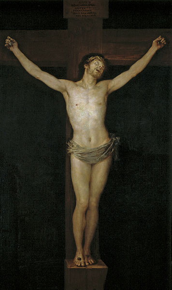 Cristo Crucificado (Christ Crucified) by Francisco de Goya.Oil on canvas. 1780. 
